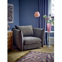 gueridon classique aluminium gris clair bloomingville annan