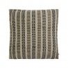 grand coussin salon velours motif graphique moutarde house doctor