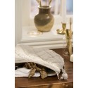 trousse de toilette coton uni beige lin matelasse ib laursen