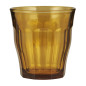 verre a eau vintage retro marron ambre ib laursen