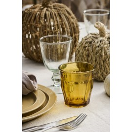 verre a eau vintage retro marron ambre ib laursen