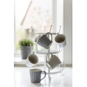 Tasse côtelé grès IB Laursen Mynte gris