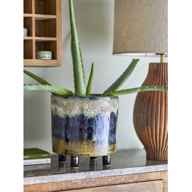 Cache-pot artisanal émaillé Bloomingville Imoa