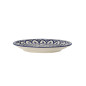 assiette a dessert peint a la main oriental bleu bloomingville karlie assiette a dessert peint a la main oriental bleu bloomingville karlie