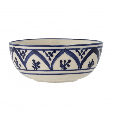 petit bol oriental bleu gres peint main bloomingville karlie