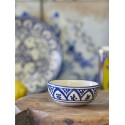 petit bol oriental bleu gres peint main bloomingville karlie