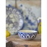 petit bol oriental bleu gres peint main bloomingville karlie