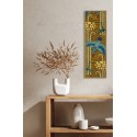 affiche art deco verticale longue etroite the dybdahl kingfisher and
