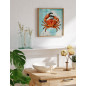 petit cadre affiche crabe the dybdahl xantho II