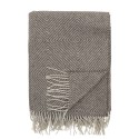 plaid merinos laine brun bloomingville hoshi