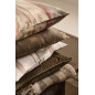 housse coussin lin rectangulaire chocolat marron ib laursen
