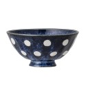 bol petit dejeuner bleu a pois gres bloomingville camelia