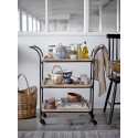 bol petit dejeuner cottage porcelaine motif bleu bloomingville camelia
