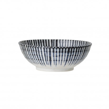 petit bol apero porcelaine blanc bleu bloomingville camelia
