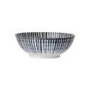 petit bol apero porcelaine blanc bleu bloomingville camelia