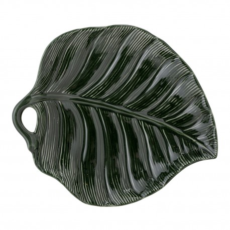 plat en forme de feuille verte gres bloomingville savanna