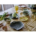 petit bol floral vegetal gres vert bloomingville adorah