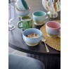 mug a cafe artisanal gres vert pastel bloomingville safie