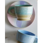mug a cafe artisanal gres vert pastel bloomingville safie