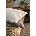 grande housse de coussin blanc ecru rectangulaire texture ib laursen