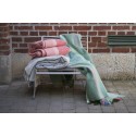 couverture laine agneau bio rose degrade klippan birka