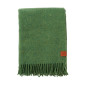 couverture plaid laine recyclee vert klippan true