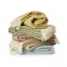 couverture plaid beige laine agneau klippan lovik