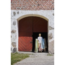 couverture plaid laine agneau jaune klippan lovik