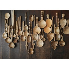 Pince de service bois de manguier Madam Stoltz