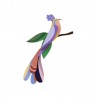 oiseau de paradis decoratif carton recycle studio roof bisa