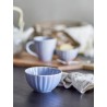 bol petit dejeuner gres strie bleu clair bloomingville latina