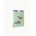 oiseaux muraux decoration carton pinsons studio roof finches