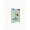oiseaux muraux decoration carton pinsons studio roof finches