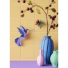 oiseau decoratif mural colibri studio roof hummingbird