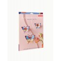 papillons a franges deocration murale studio roof fringe butterflies