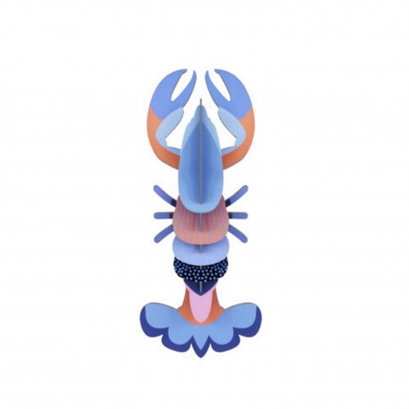 homard decoration murale carton studio roof mini lobster