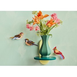 Oiseaux décoratifs moineaux Studio Roof Sparrows set de 2