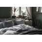 grande housse de coussin velours qualité epais uni gris clair ib laursen