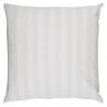 housse coussin coton blanc rayures bleu clair 60 x 60 ib laursen