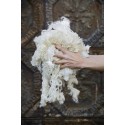 couverture bebe laine recyclee vert clair amande herissons klip