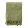 plaid laine chaud epais poils vert clair klippan gotland