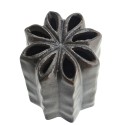 vase multi trous gres rouge artisanal rustique madam stoltz