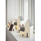 Petites maisons porcelaine avec led Madam Stoltz set de 2