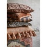 housse coussin coton broderie orange madam stoltz