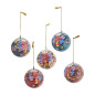 boules de noel artisanale papier mache peinte main fleurs madam stoltz boules de noel artisanale papier mache peinte main fleurs madam stoltz