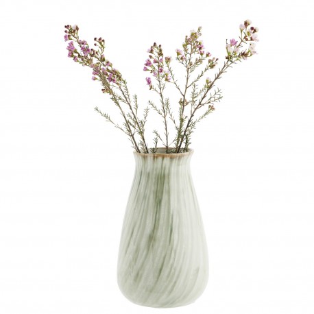 Vase gres vert jade madam stoltz