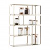 etagere murale laiton metal retro arrondie madam stoltz