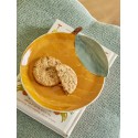 petite assiette orange gres bloomingville agnes