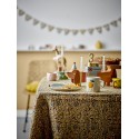 petite assiette orange gres bloomingville agnes