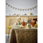 petite assiette orange gres bloomingville agnes